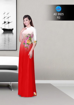 Vải áo dài hoa eo-DT 3168