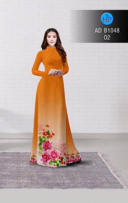 Vải áo dài hoa hồng dây-DT 3218