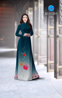 Vải áo dài hoa Sen 3D-DT 3320