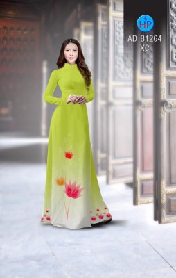 Vải áo dài hoa Sen 3D-DT 3320