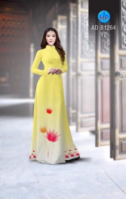 Vải áo dài hoa Sen 3D-DT 3320