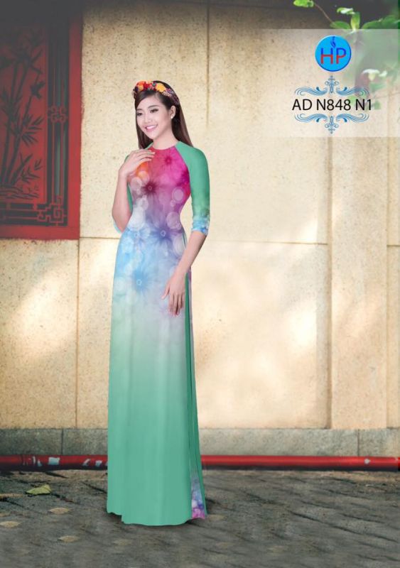Vải áo dài hiệu ứng ánh sáng