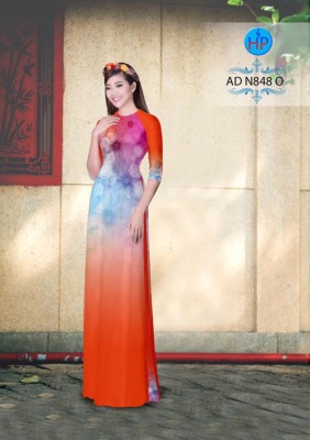 Vải áo dài hiệu ứng ánh sáng-DT 3324