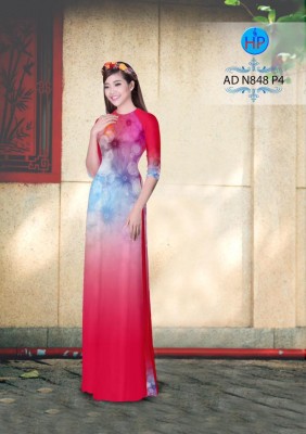 Vải áo dài hiệu ứng ánh sáng-DT 3324