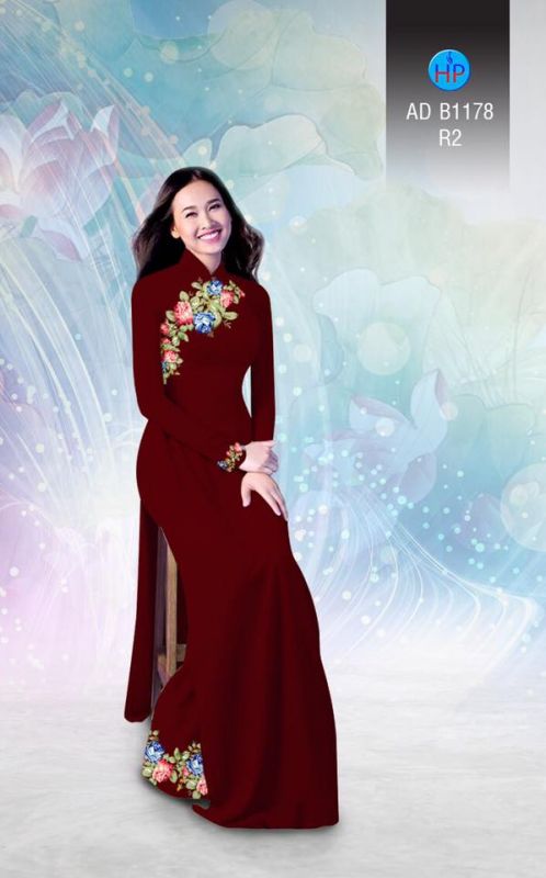 Vải áo dài hoa dây xéo