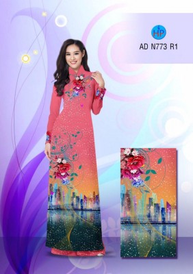 Vải áo dài thành phố-DT 3344