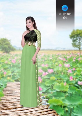 Vải áo dài hoa Sen-DT 3347