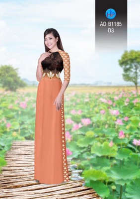 Vải áo dài hoa Sen-DT 3347