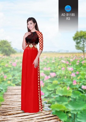 Vải áo dài hoa Sen-DT 3347