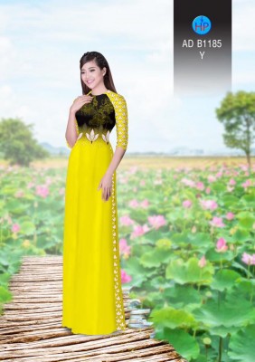 Vải áo dài hoa Sen-DT 3347