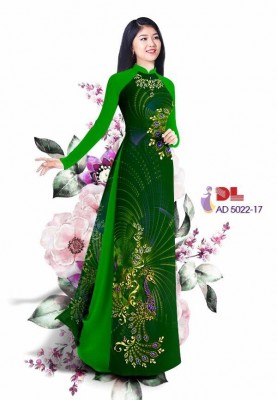 Vải áo dài họa tiết đá quí-DT 3365