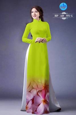 Vải áo dài Lụa  hoa sứ-DT 339