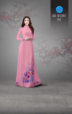 Vải áo dài hoa nháy-DT 3410