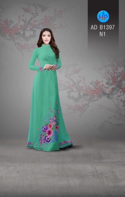 Vải áo dài hoa nháy-DT 3410