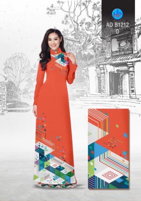 Vải áo dài lập thể-DT 3413