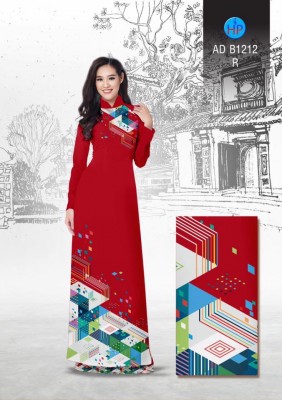 Vải áo dài lập thể-DT 3413