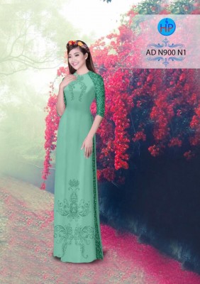 Vải áo dài hoa văn chìm-DT 3421