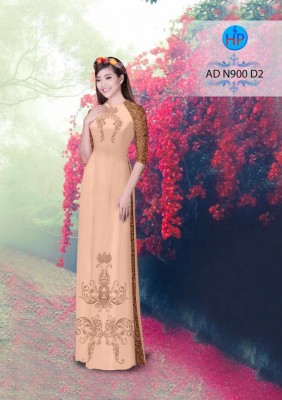 Vải áo dài hoa văn chìm-DT 3421