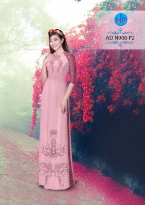 Vải áo dài hoa văn chìm-DT 3421