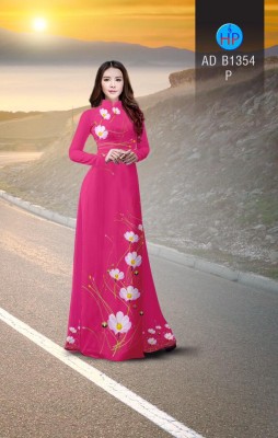 Vải áo dài hoa dây-DT 3422