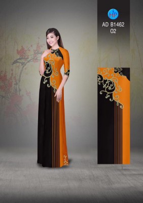 Vải áo dài hoa văn dây-DT 3452
