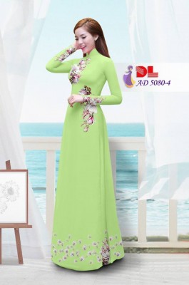 Vải áo dài hoa Sứ-DT 3469