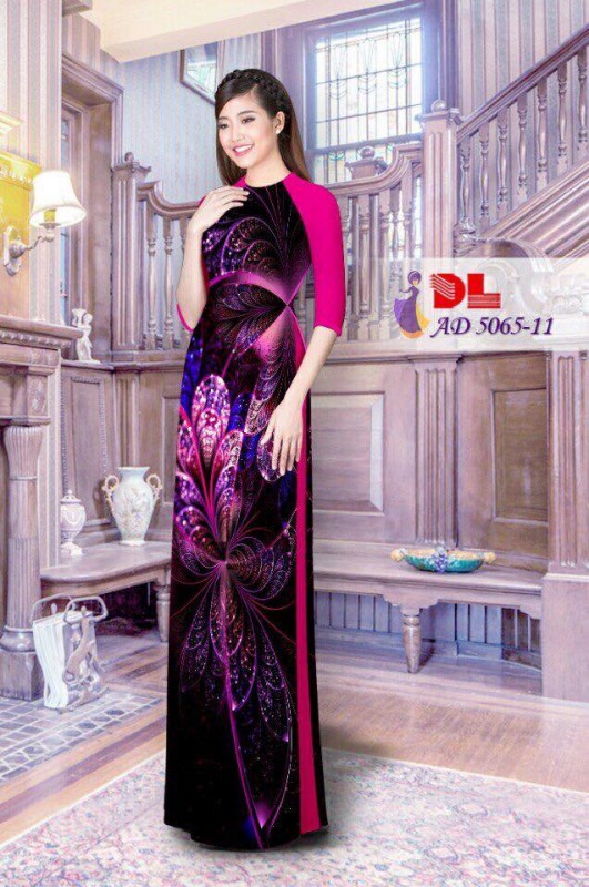Vải áo dài lập thể