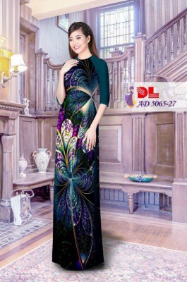 Vải áo dài lập thể-DT 3471