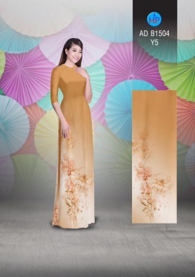 Vải áo dài hoa chìm-DT 3475