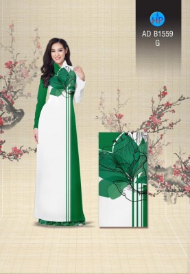 Vải áo dài hoa Sen-DT 3493