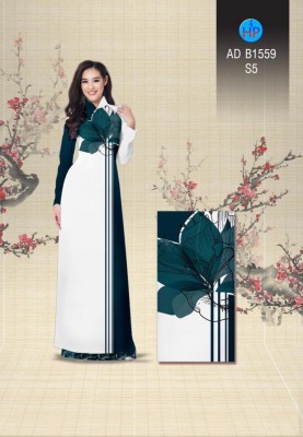 Vải áo dài hoa Sen-DT 3493