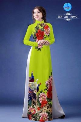 Vải áo dài Lụa hoa 3D-DT 359