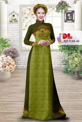 Vải áo dài hoa văn chìm-DT 3653