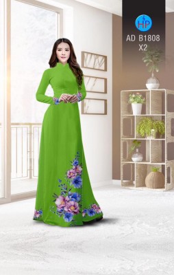 Vải áo dài hoa 3D-DT 3828