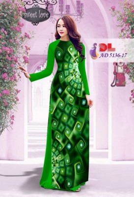 Vải áo dài lập thể-DT 3840