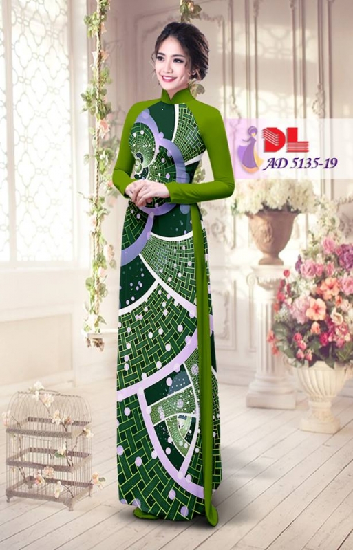 Vải áo dài lập thể
