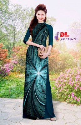 Vải áo dài lập thể-DT 3842