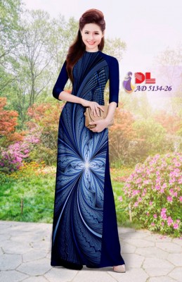 Vải áo dài lập thể-DT 3842
