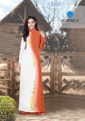 Vải áo dài hoa văn dọc-DT 3877