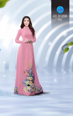 Vải áo dài hoa Sứ-DT 3883