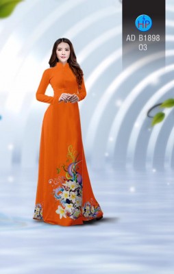 Vải áo dài hoa Sứ-DT 3883