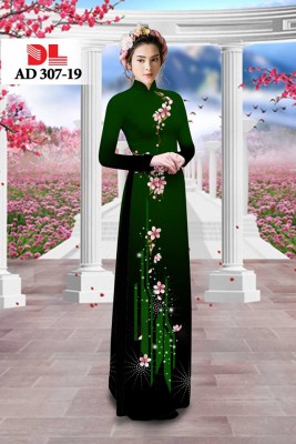 Vải áo dài hoa dây-DT 3992