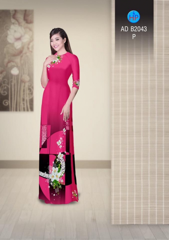 Vải áo dài lập thể