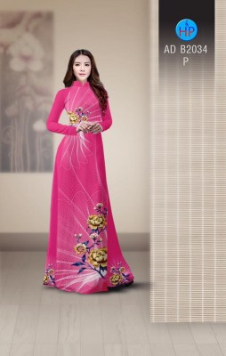Vải áo dài hoa eo-DT 4015