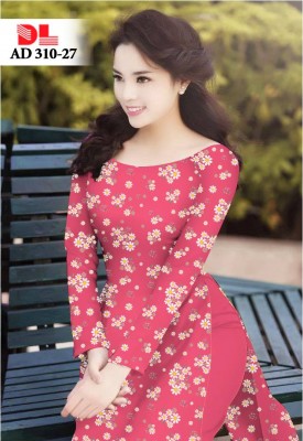 Vải áo dài hoa nhỏ toàn thân-DT 4031
