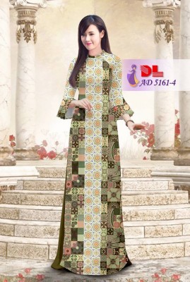 Vải áo dài hoa văn dọc-DT 4063