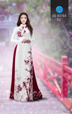 Vải áo dài cành trúc-DT 4090