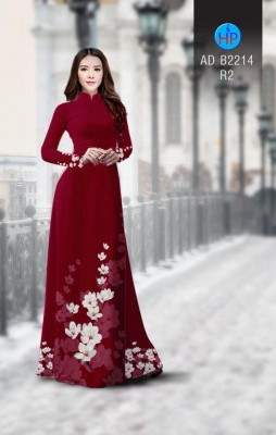 Vải áo dài hoa Đào-DT 4161