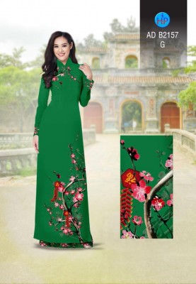 Vải áo dài hoa tết-DT 4273