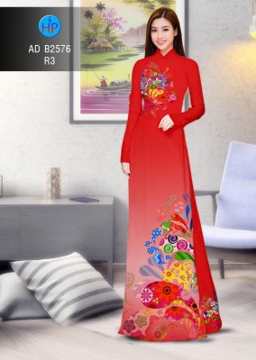 Vải áo dài họa tiết nhỏ-DT 4456
